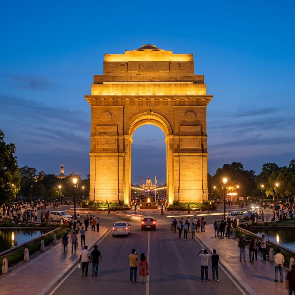 Jaipur to Delhi Outstation Tour in Force Urbania - Sonkhiya Tours