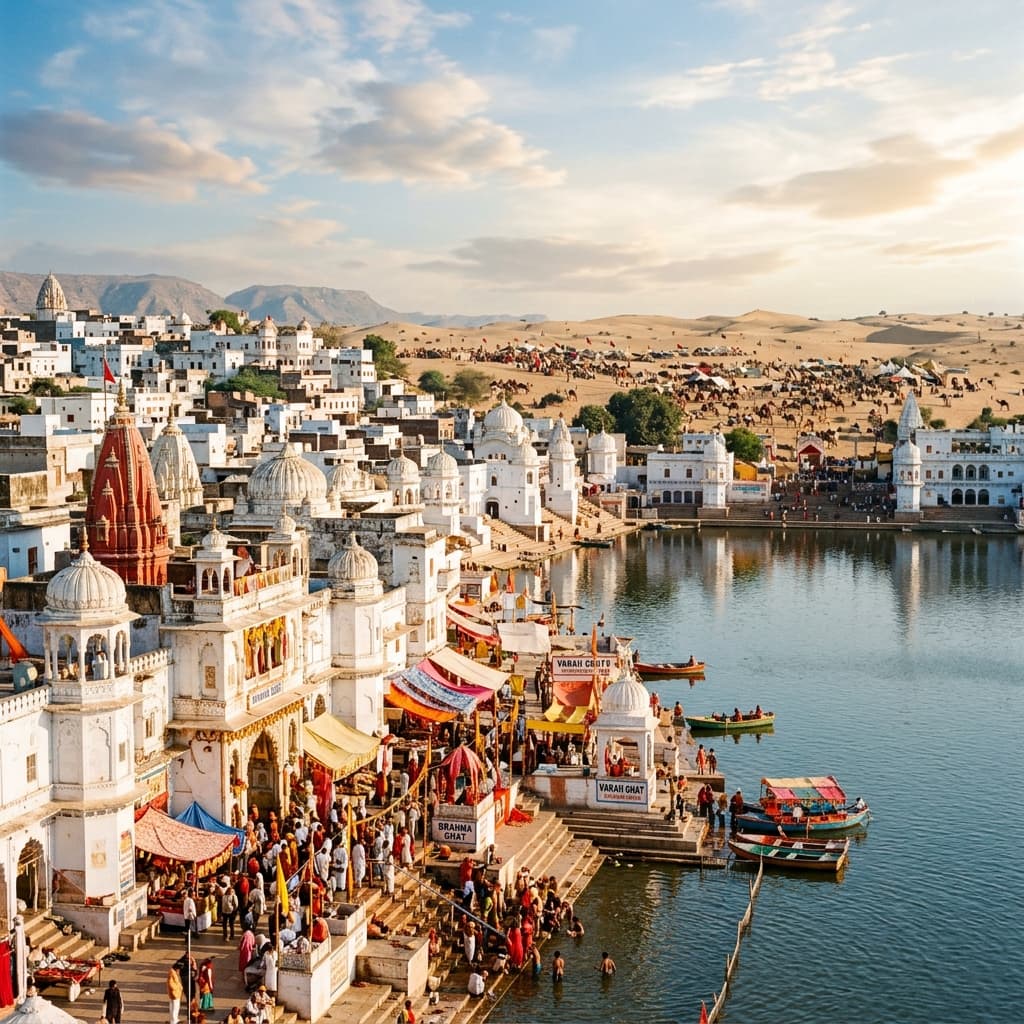 Jaipur to Pushkar Outstation Tour in Force Urbania - Sonkhiya Tours